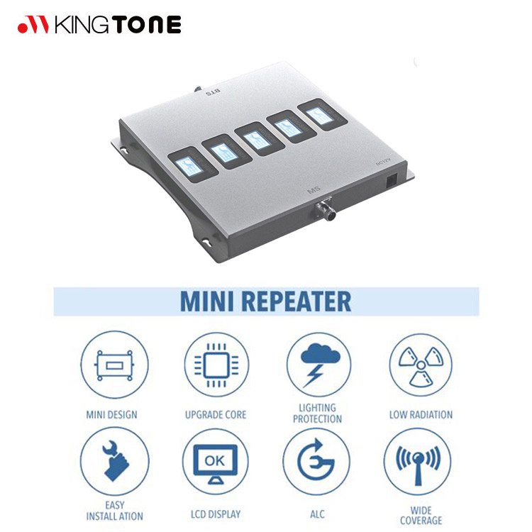 5-Bands Mobile Network Booster 2024 New Signal Amplifier B28-700 900 1800 2100 2600 Signal Booster for 2G 3G 4G voice & data